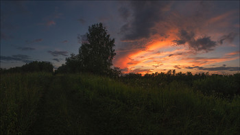 В сумерках / Кемерово, Западная Сибирь