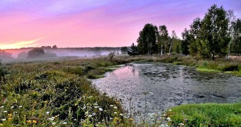 Летний вечер / Один из последних летних вечеров