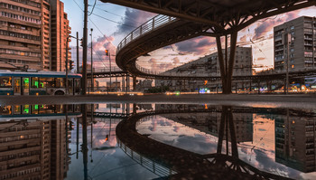 Городской пейзаж. / ***