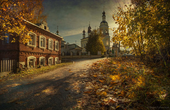 Осень в Плёсе / Ивановская область,город Плёс