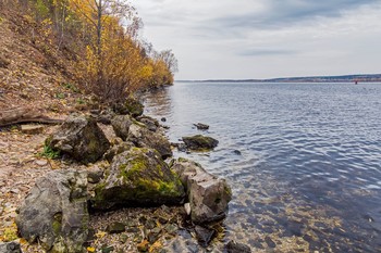 Волжский берег / река Волга,п.Нижние вязовые.Татарстан