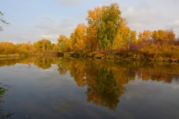  / Сентябрь. Осень на реке Миасс.