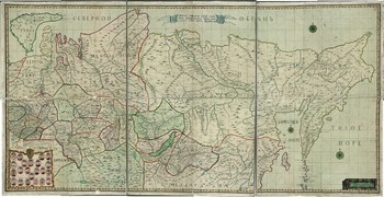 Сибирская генералная карта / РГАДА, Ф. 192, оп. 1, Н-13 «СИБИРСКАЯ, ГЕНЕРАЛНАЯ, КАРТА, СОБРАННАЯ, ИЗЪРОССIЙСКАГО, АТЛАСА, ИСПРОТЧИХ, КАРТЪ, 1765 ГОДУ. Копировалъ сержантъ Петръ Мойсеевъ.»