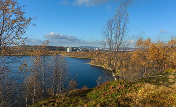 Все краски осени / пригород Мурманска