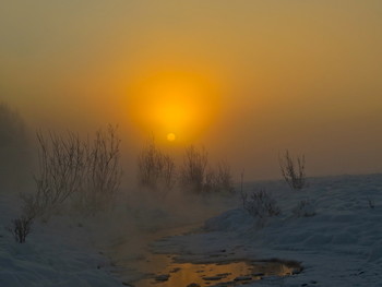 Утро вечера мудренее / Зимний рассвет