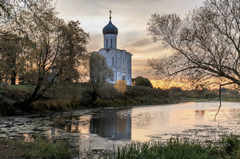 На том берегу / раннее утро в любимом месте