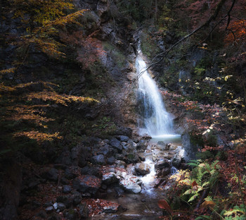 &nbsp; / Schleifmühlklamm in den Bayrischen Alpen

Баварские Альпы