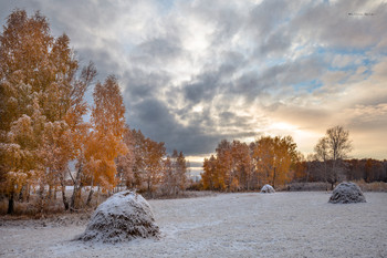 Снежная осень / Природа Южного Урала