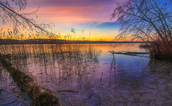 Утренние краски / Рассвет на озере