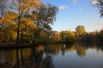 Октябрьский пейзаж / Парк Екатерингоф, СПб