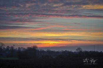 &nbsp; / Sonnenuntergang im Winter