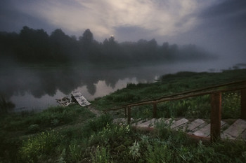 у речки / июнь