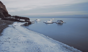 Морской пейзаж / Уссурийский залив, Владивосток