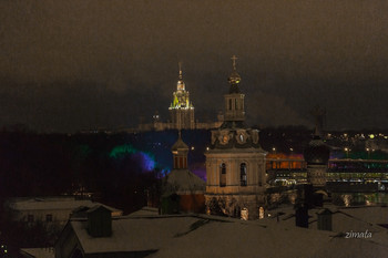 Москва такая разная / раннее утро в Москве