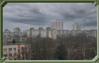 картина из моего окна / Мой город