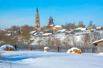 зимний день / зима, Ярославская область