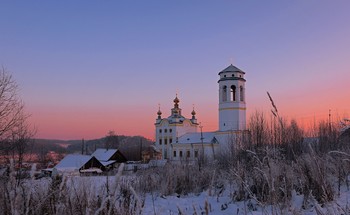 Воскресенская (1775г.) / Пермский край, село Ключи, Воскресенская церковь