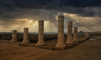 Средиземноморский закат / Израиль.Кейсария