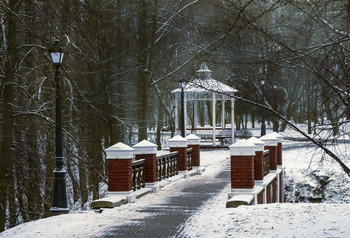 Беседка / Беседка в парке