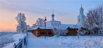 Зима у стен монастыря / Серия &quot;Губернский город &quot;В&quot;