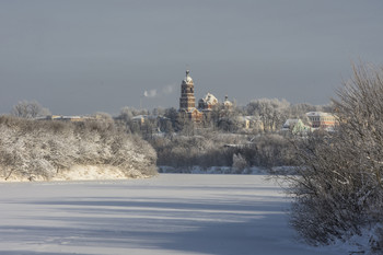 Морозный денёк / Январь 2021, река Клязьма, г.Ковров