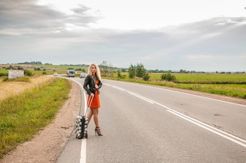 В ожидании....автобуса / ***