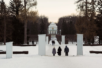 В зимнем парке / Санкт-Петербург,город Пушкин,Екатерининский парк