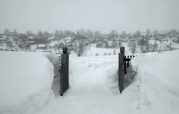 Ворота в Зиму / Нижегородской губернии снега