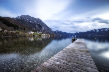 &nbsp; / Winterstimmung am Traunsee