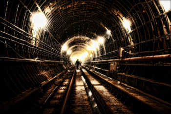 Подземные прогулки / Снимал в 2006 году на строительстве станции метро Трубная