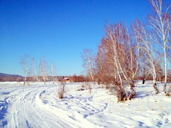 Зимняя дорога / Иркутская область
