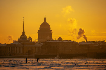 Ещё один морозный день / Санкт-Петербург