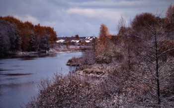 Ноябрь / Река Пехорка . г Балашиха.