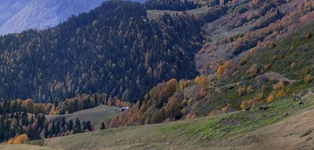 Осень... / Горы...