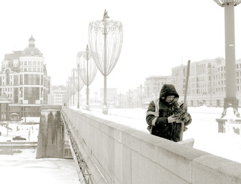 холода у Кремля / Замоскворецкий мост