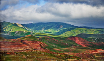 Хызинские горы / Цветные горы