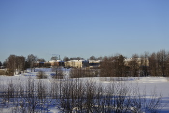Киржач зимой / зима прогулки по городу