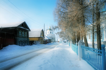 Зимняя улица / Морозный февраль
