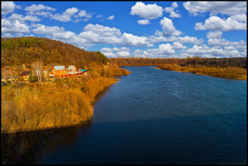 Осенние зарисовки / река Уфимка