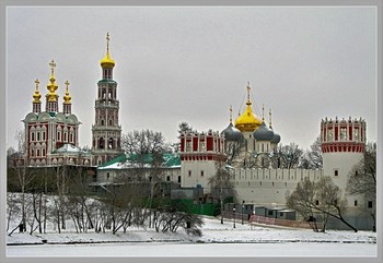 &nbsp; / Ново-Девичий монастырь зимой