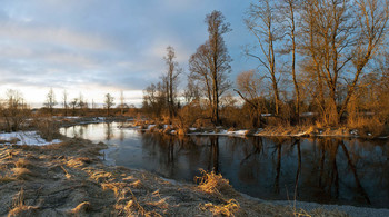 Утром на реке / Природа Беларуси