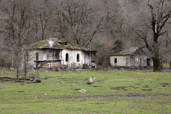 В горах Абхазии. / Абхазия.Март 2021 г.