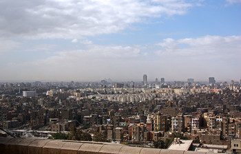 Каир / Каир от Цитадели до Великих пирамид Гизы. 2010 г.