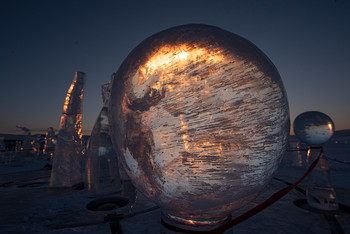 &nbsp; / с фестиваля ледяной скульптуры на Ольхоне, Байкал