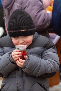 &nbsp; / Попью чайку, согреюсь.