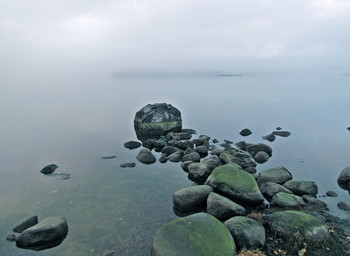 Так было, так будет / Рассеивается туман. Утро нового дня. 
Берег Финского залива.