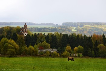 Костромская &quot;Тоскана&quot; / Побережье Галичского озера. Костромская область.

#КостромскаяТоскана #Галичскоеозеро #пастораль #осень #Костромскаяобласть #Галич #Кострома #Россия #мояосень