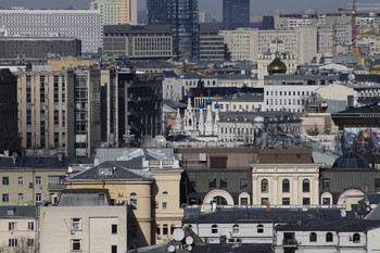 Вид на Москву (улица Новый Арбат,16) / Вид на Москву (улица Новый Арбат,16)