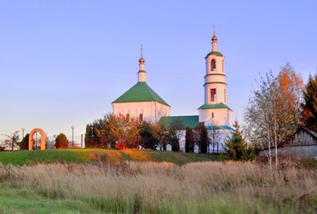 Храм в Орловском Полесье / С праздником Благовещенья Пресвятой Богородицы!