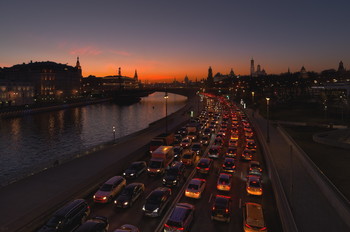 Две реки / С Парящего моста в Зарядье.